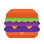icono de hamburguesa