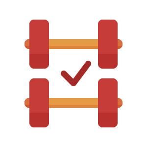 dumbells icon