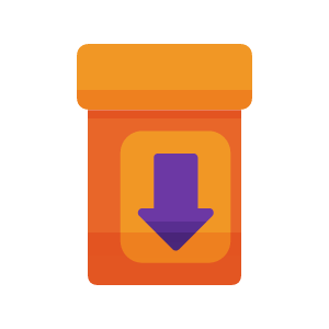 prescription bottle icon