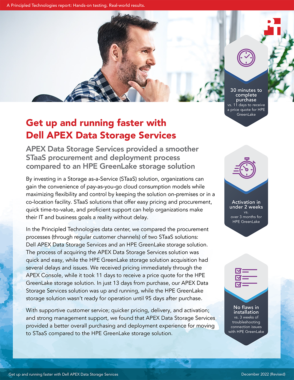 Get up and running faster with Dell APEX Data Storage Services
