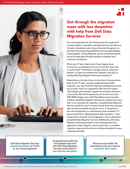 Get through the migration maze with less downtime with help from Dell Data Migration Services