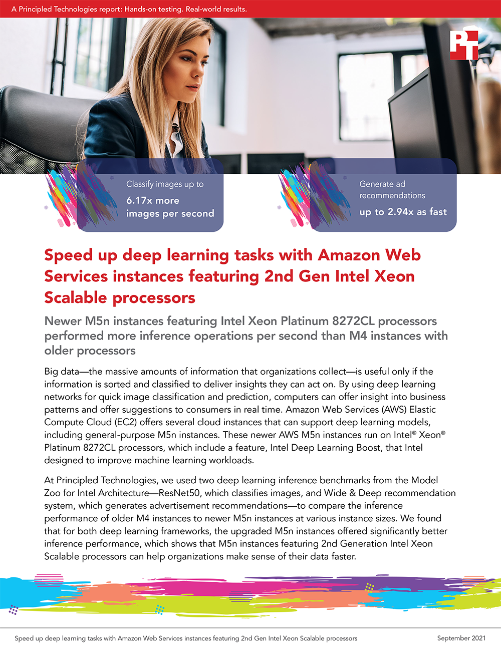  Speed up deep learning tasks with Amazon Web Services instances featuring 2nd Gen Intel Xeon Scalable processors