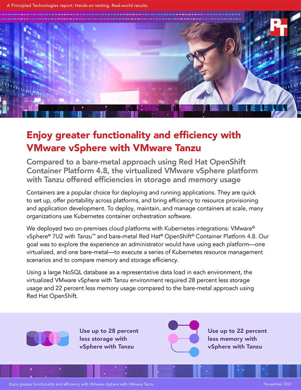  Enjoy greater functionality and efficiency with VMware vSphere with VMware Tanzu