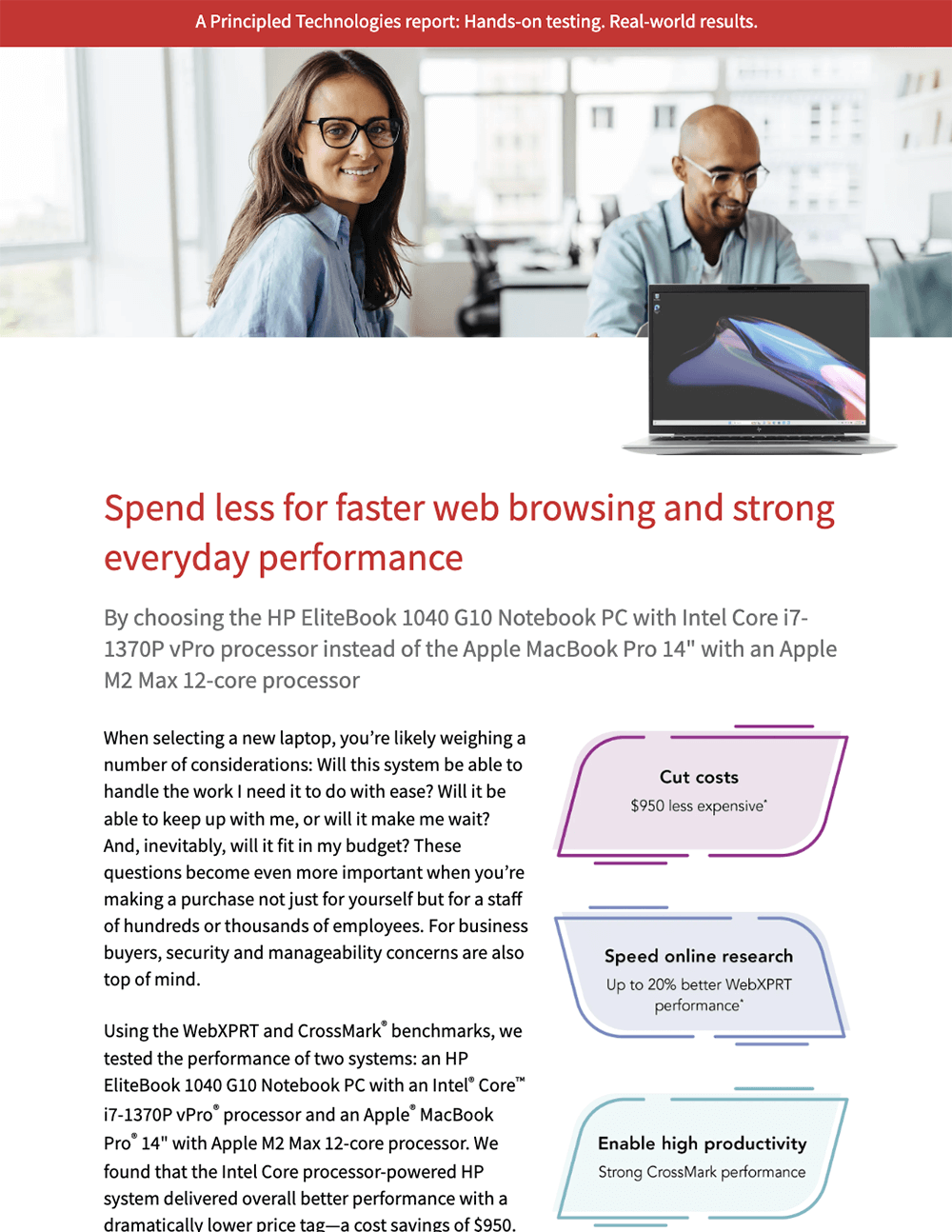 Spend less for faster web browsing and strong everyday performance