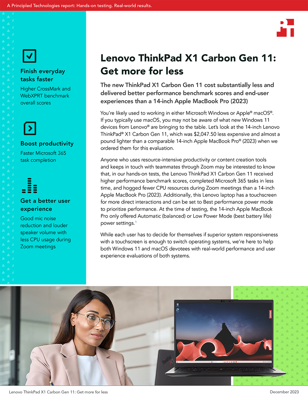  Lenovo ThinkPad X1 Carbon Gen 11: Get more for less
