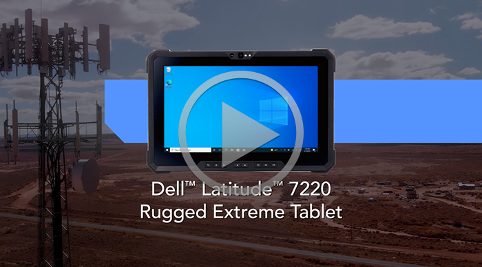 The Dell Latitude 7220 Rugged Extreme Tablet brings advantages to skilled labor use cases