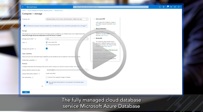 Microsoft Azure Database for MySQL delivered better performance than three competitors – Video