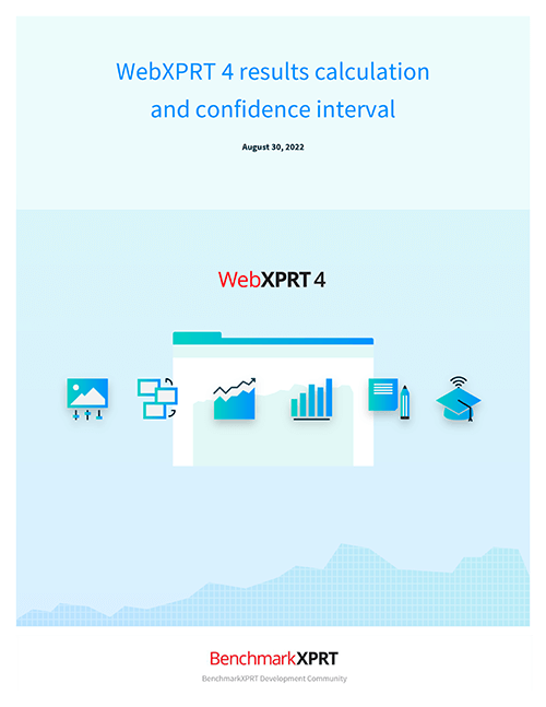 WebXPRT 4 results calculation PDF