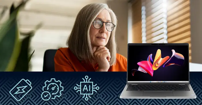 Dell Pro 14 Plus AI PCs: Get the mobile flexibility you need to complete AI-enhanced tasks on the go 