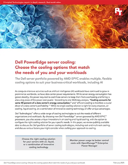 Thumbnail of February 2025 power and cooling report